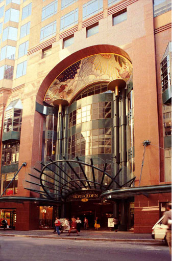 Skygarden Archway mosaic Sydney 1989.jpg